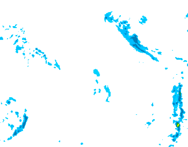 GDPS precipitation 024 hour forecast chart for Canada based on 2026/04/20 0000Z data