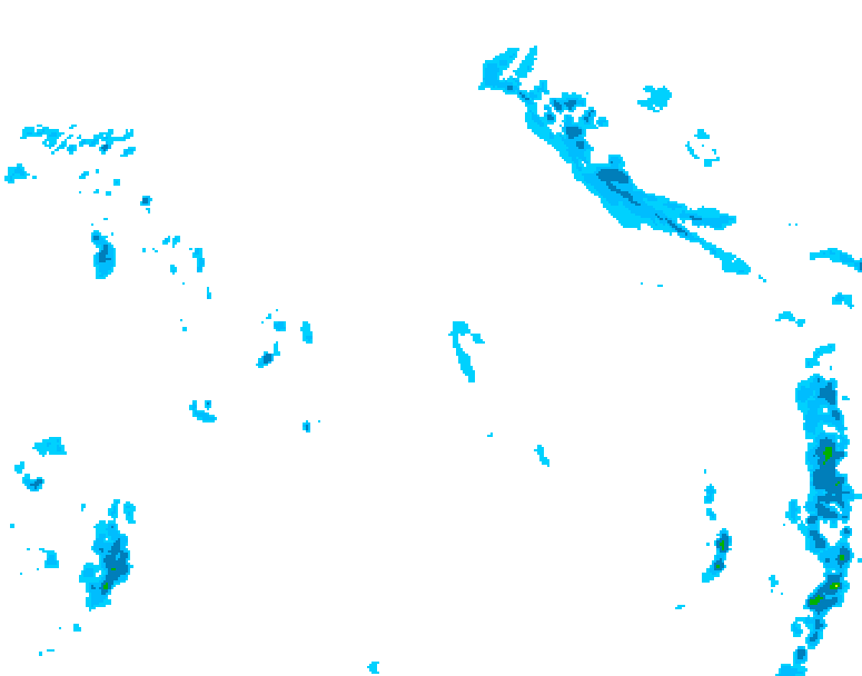 GDPS precipitation 030 hour forecast chart for Canada based on 2026/04/20 0000Z data