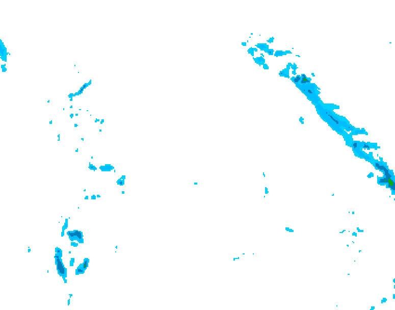 GDPS precipitation 054 hour forecast chart for Canada based on 2026/04/20 0000Z data