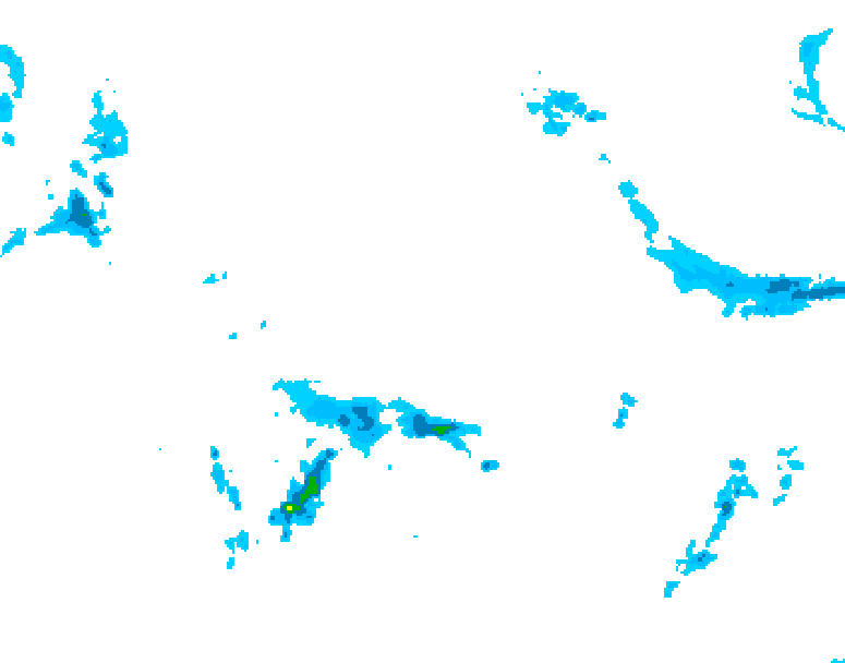 GDPS precipitation 084 hour forecast chart for Canada based on 2026/04/20 0000Z data