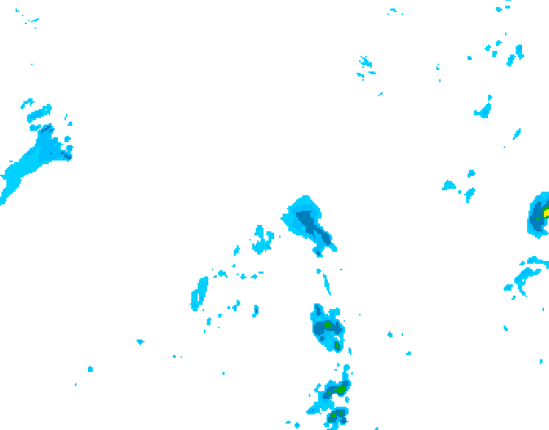 GDPS precipitation 120 hour forecast chart for Canada based on 2026/04/20 0000Z data