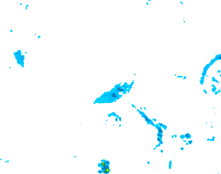 GDPS precipitation 138 hour forecast chart for Canada based on 2026/04/20 0000Z data