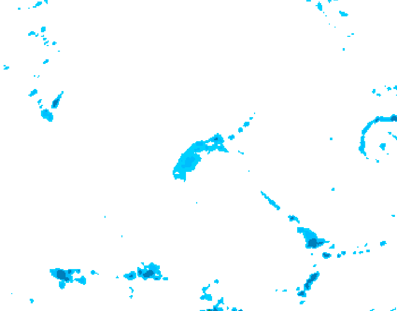 GDPS precipitation 150 hour forecast chart for Canada based on 2026/04/20 0000Z data