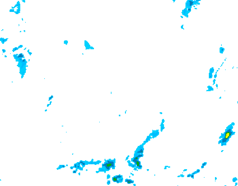 GDPS precipitation 174 hour forecast chart for Canada based on 2026/04/20 0000Z data