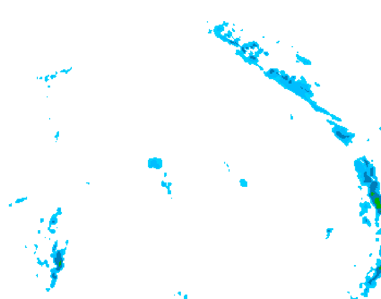 GDPS precipitation 030 hour forecast chart for Canada based on 2026/04/20 1200Z data