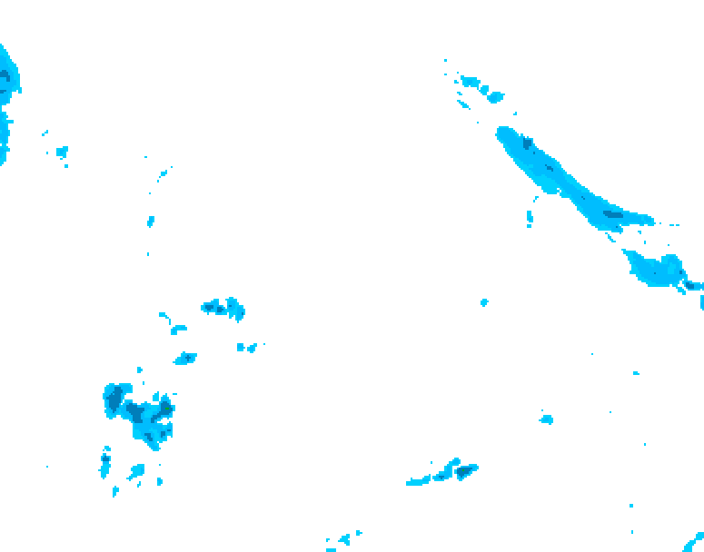 GDPS precipitation 048 hour forecast chart for Canada based on 2026/04/20 1200Z data