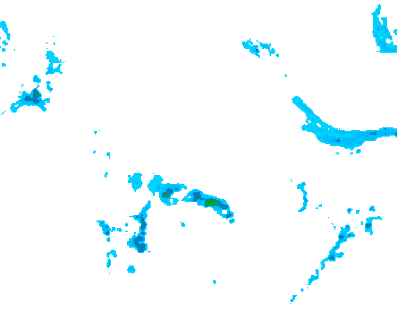 GDPS precipitation 072 hour forecast chart for Canada based on 2026/04/20 1200Z data