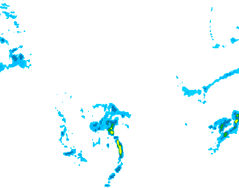 GDPS precipitation 084 hour forecast chart for Canada based on 2026/04/20 1200Z data