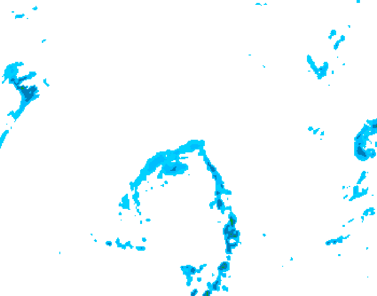 GDPS precipitation 108 hour forecast chart for Canada based on 2026/04/20 1200Z data