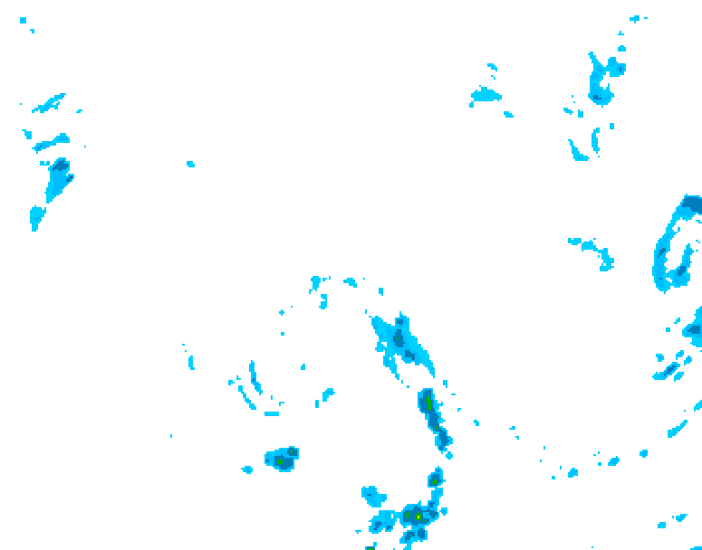GDPS precipitation 114 hour forecast chart for Canada based on 2026/04/20 1200Z data
