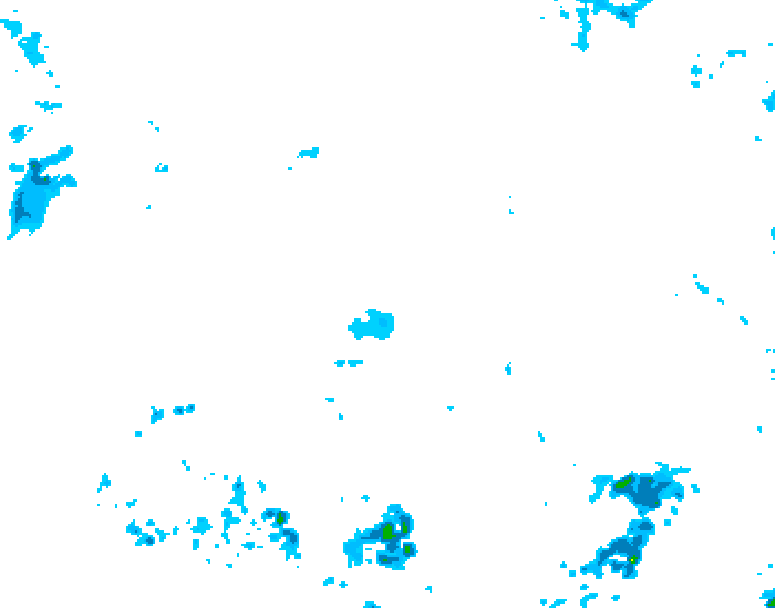 GDPS precipitation 156 hour forecast chart for Canada based on 2026/04/20 1200Z data