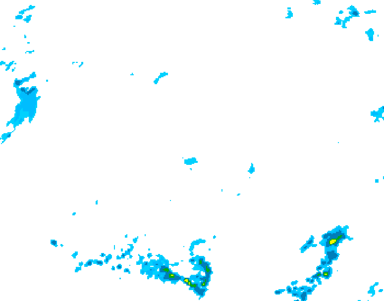 GDPS precipitation 162 hour forecast chart for Canada based on 2026/04/20 1200Z data