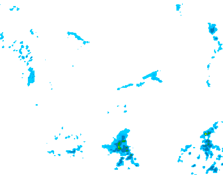 GDPS precipitation 180 hour forecast chart for Canada based on 2026/04/20 1200Z data