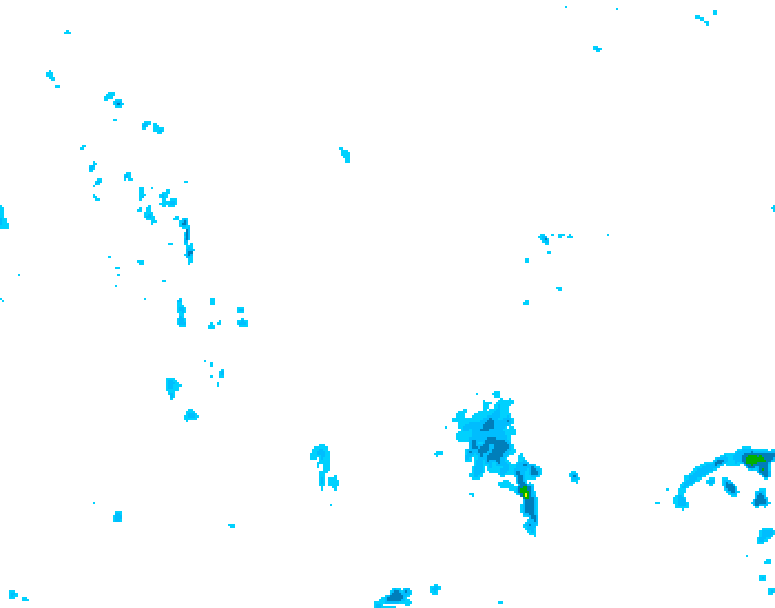 GDPS precipitation 204 hour forecast chart for Canada based on 2026/04/20 1200Z data