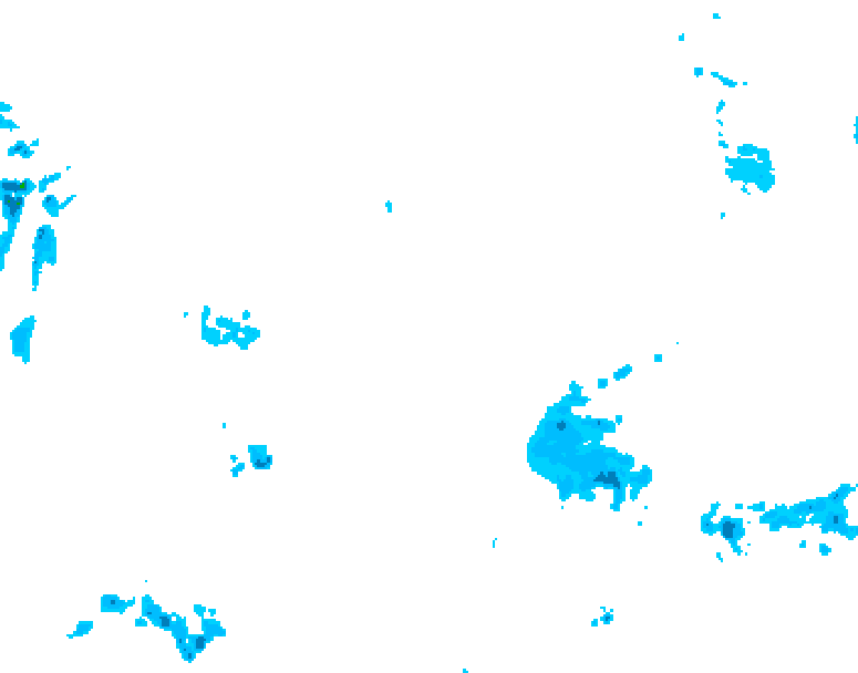 GDPS precipitation 222 hour forecast chart for Canada based on 2026/04/20 1200Z data