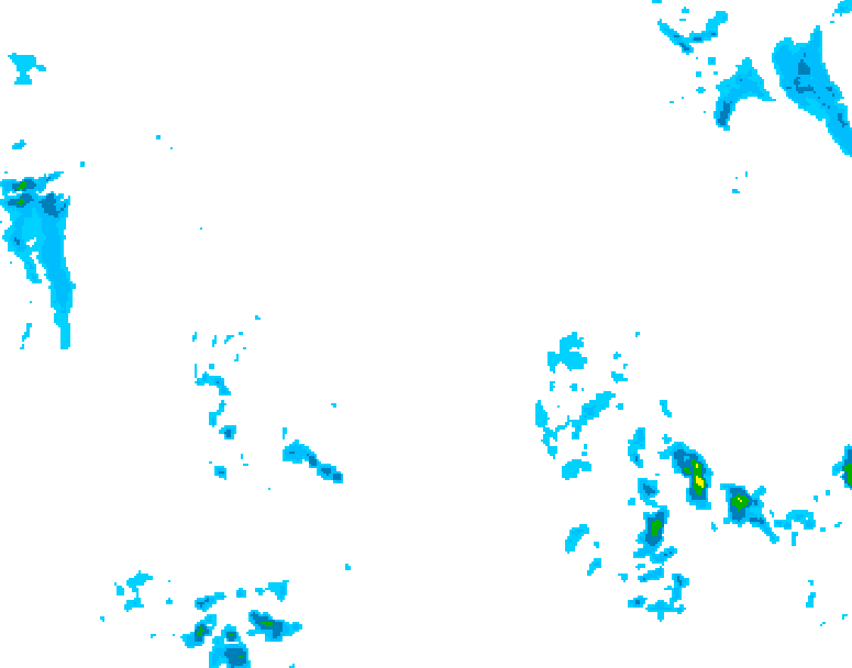 GDPS precipitation 234 hour forecast chart for Canada based on 2026/04/20 1200Z data