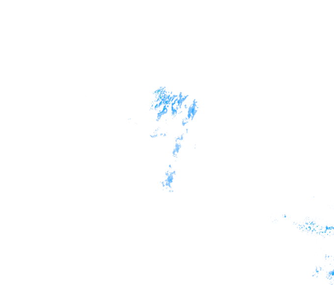 Weather radar data valid at 2026/04/20 20:36 UTC