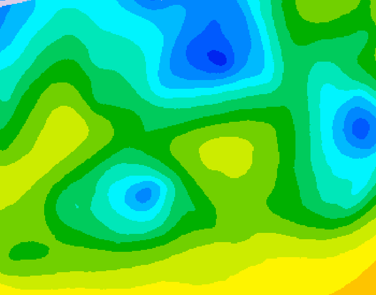 GDPS 500 millibar geopotential height 108 hour forecast chart for Canada based on 2026/04/21 0000Z data