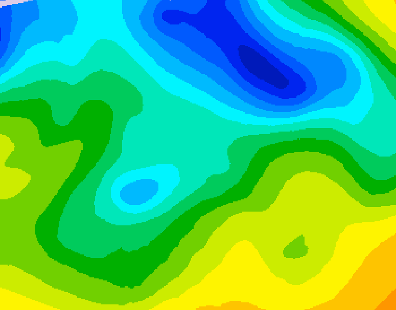 GDPS 500 millibar geopotential height 144 hour forecast chart for Canada based on 2026/04/21 0000Z data