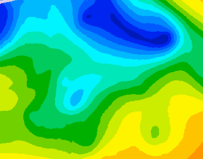 GDPS 500 millibar geopotential height 156 hour forecast chart for Canada based on 2026/04/21 0000Z data