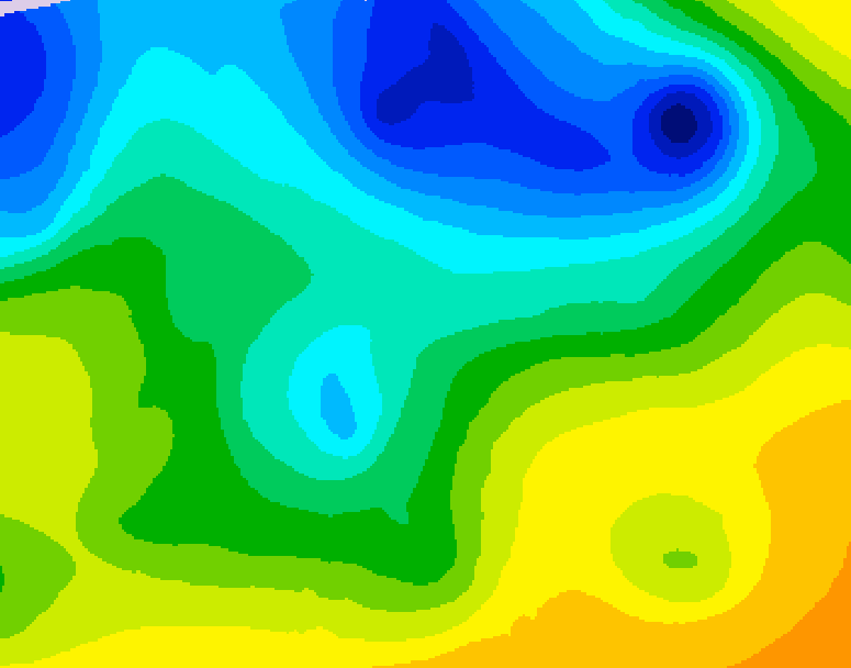 GDPS 500 millibar geopotential height 168 hour forecast chart for Canada based on 2026/04/21 0000Z data