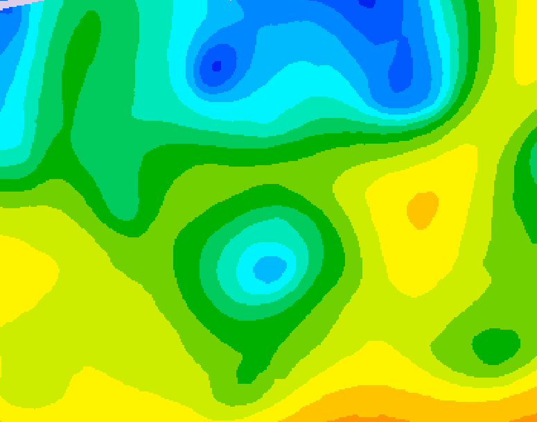 GDPS 500 millibar geopotential height 240 hour forecast chart for Canada based on 2026/04/21 0000Z data