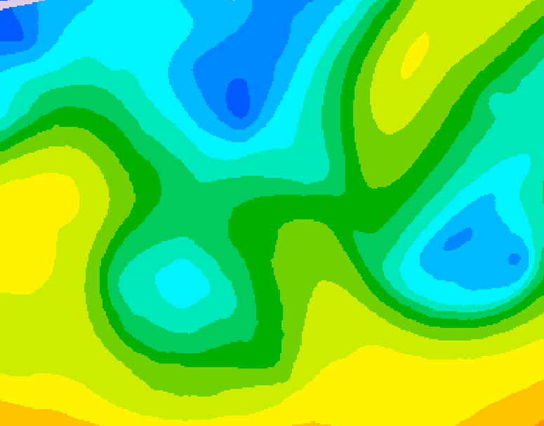 GDPS 500 millibar geopotential height 066 hour forecast chart for Canada based on 2026/04/21 1200Z data