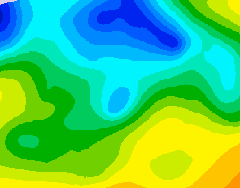 GDPS 500 millibar geopotential height 144 hour forecast chart for Canada based on 2026/04/21 1200Z data