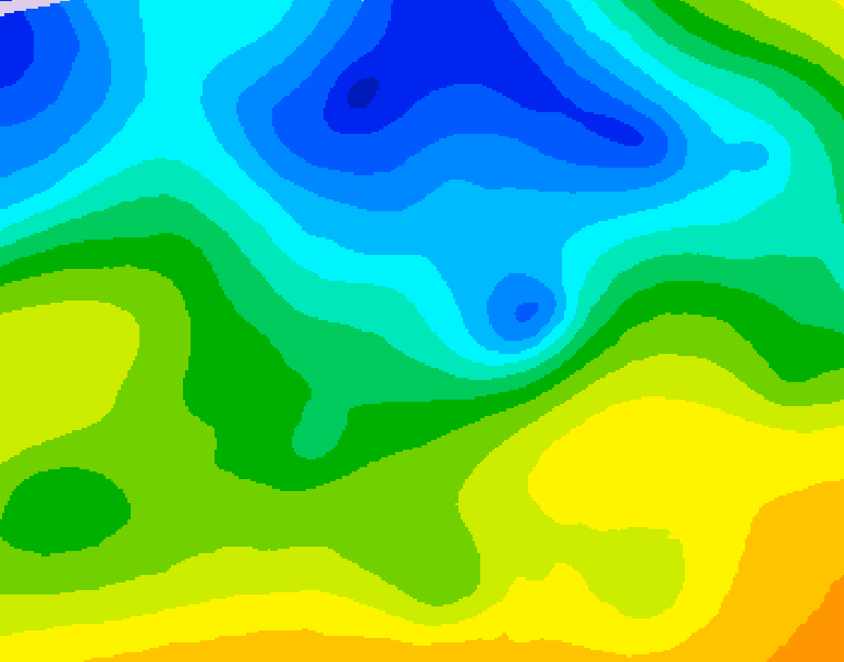 GDPS 500 millibar geopotential height 162 hour forecast chart for Canada based on 2026/04/21 1200Z data