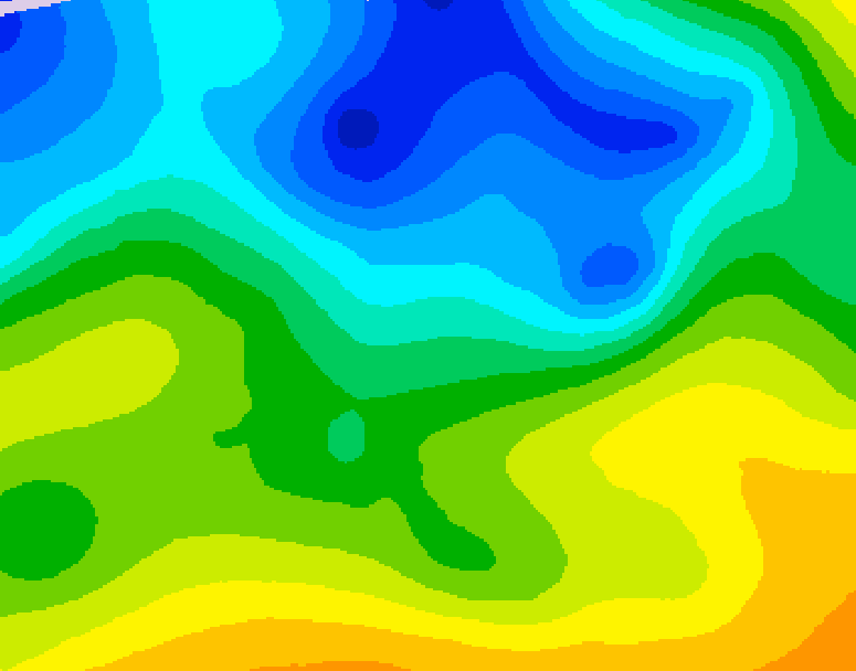 GDPS 500 millibar geopotential height 174 hour forecast chart for Canada based on 2026/04/21 1200Z data