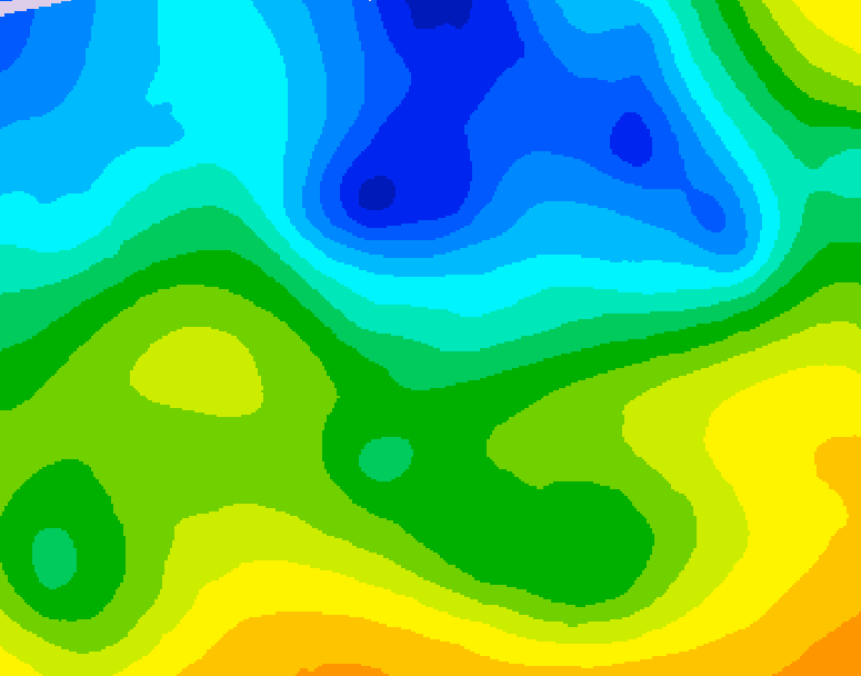 GDPS 500 millibar geopotential height 192 hour forecast chart for Canada based on 2026/04/21 1200Z data