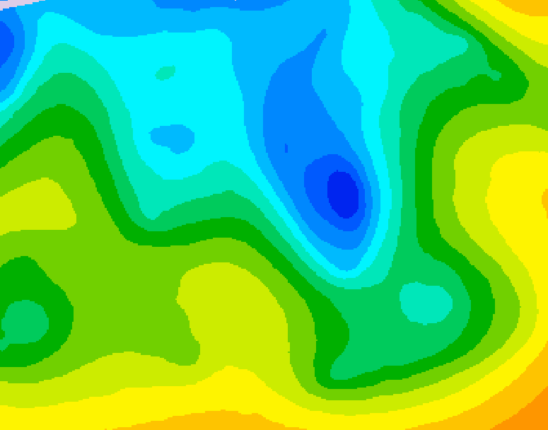 GDPS 500 millibar geopotential height 240 hour forecast chart for Canada based on 2026/04/21 1200Z data