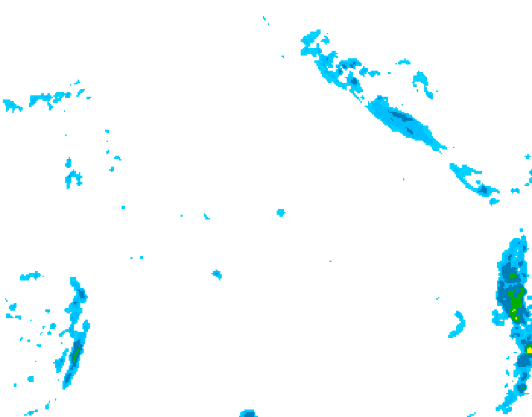 GDPS precipitation 012 hour forecast chart for Canada based on 2026/04/21 0000Z data