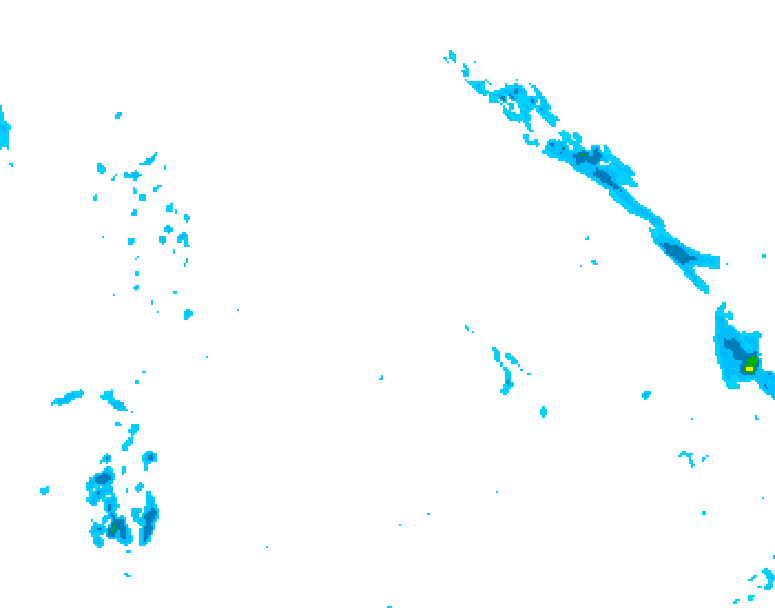 GDPS precipitation 024 hour forecast chart for Canada based on 2026/04/21 0000Z data