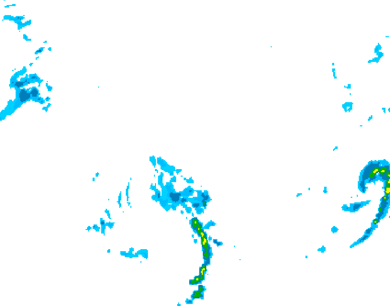GDPS precipitation 078 hour forecast chart for Canada based on 2026/04/21 0000Z data