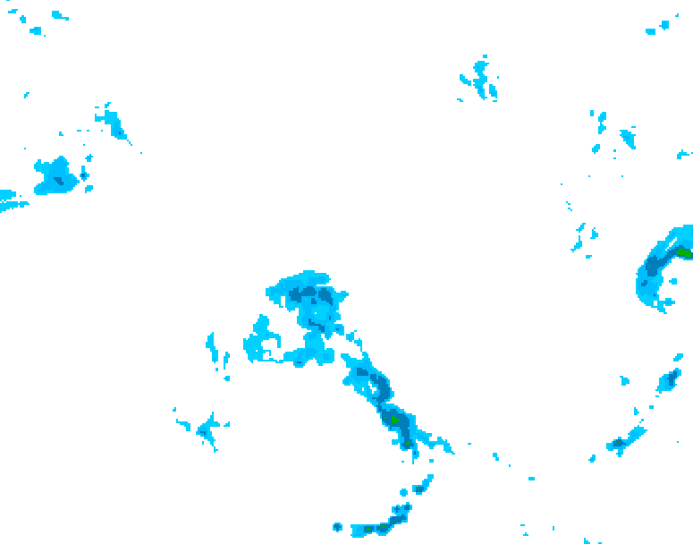 GDPS precipitation 090 hour forecast chart for Canada based on 2026/04/21 0000Z data