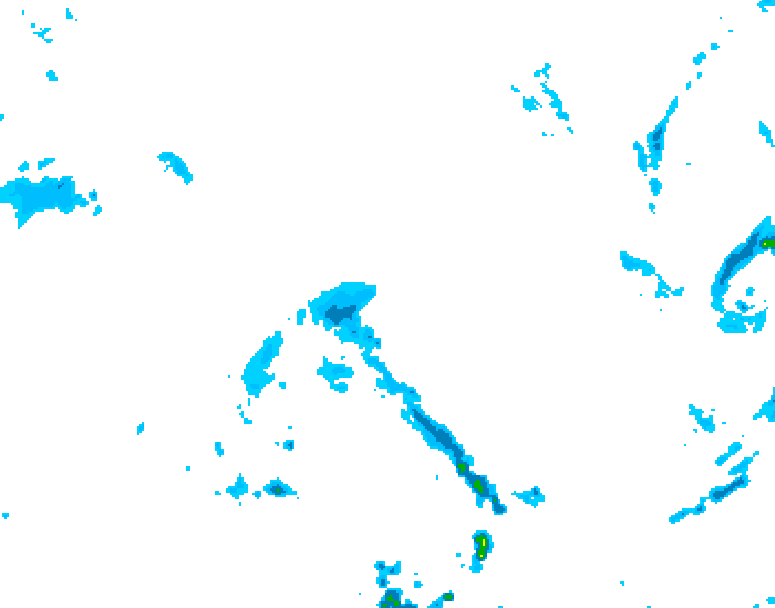 GDPS precipitation 096 hour forecast chart for Canada based on 2026/04/21 0000Z data
