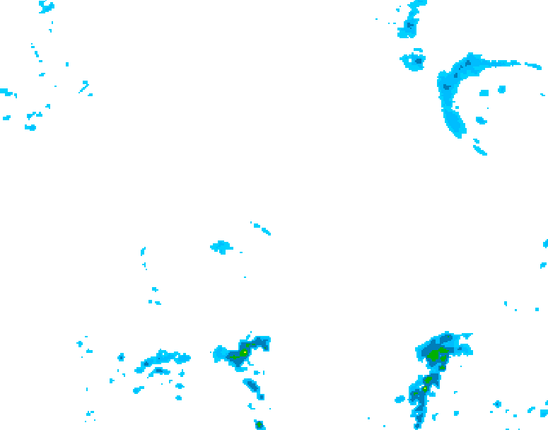 GDPS precipitation 132 hour forecast chart for Canada based on 2026/04/21 0000Z data