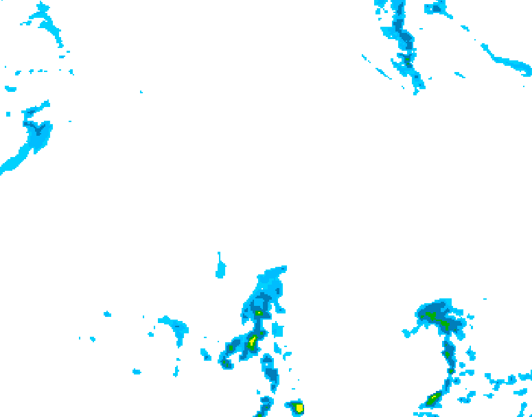 GDPS precipitation 156 hour forecast chart for Canada based on 2026/04/21 0000Z data