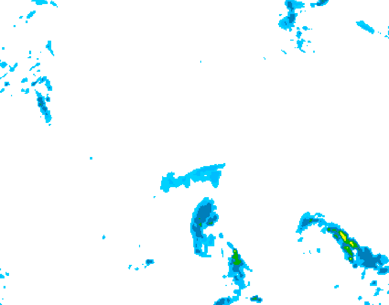 GDPS precipitation 174 hour forecast chart for Canada based on 2026/04/21 0000Z data