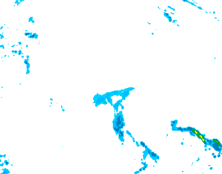 GDPS precipitation 180 hour forecast chart for Canada based on 2026/04/21 0000Z data