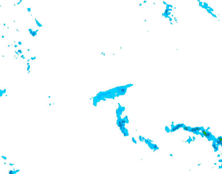 GDPS precipitation 186 hour forecast chart for Canada based on 2026/04/21 0000Z data