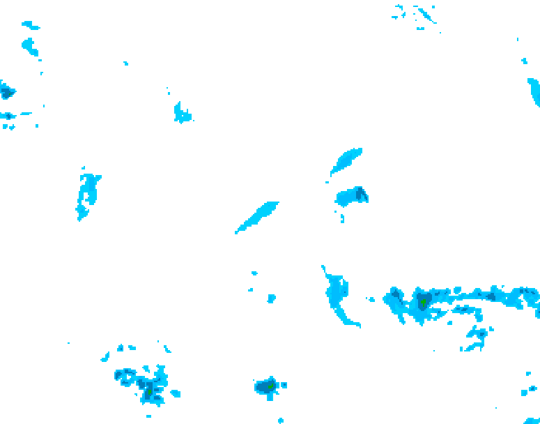 GDPS precipitation 210 hour forecast chart for Canada based on 2026/04/21 0000Z data