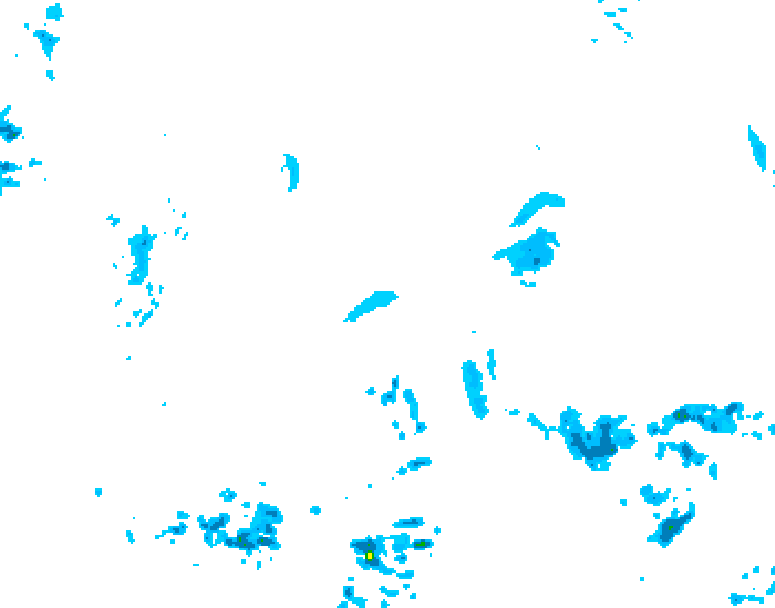 GDPS precipitation 216 hour forecast chart for Canada based on 2026/04/21 0000Z data