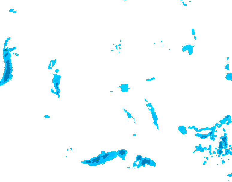 GDPS precipitation 234 hour forecast chart for Canada based on 2026/04/21 0000Z data