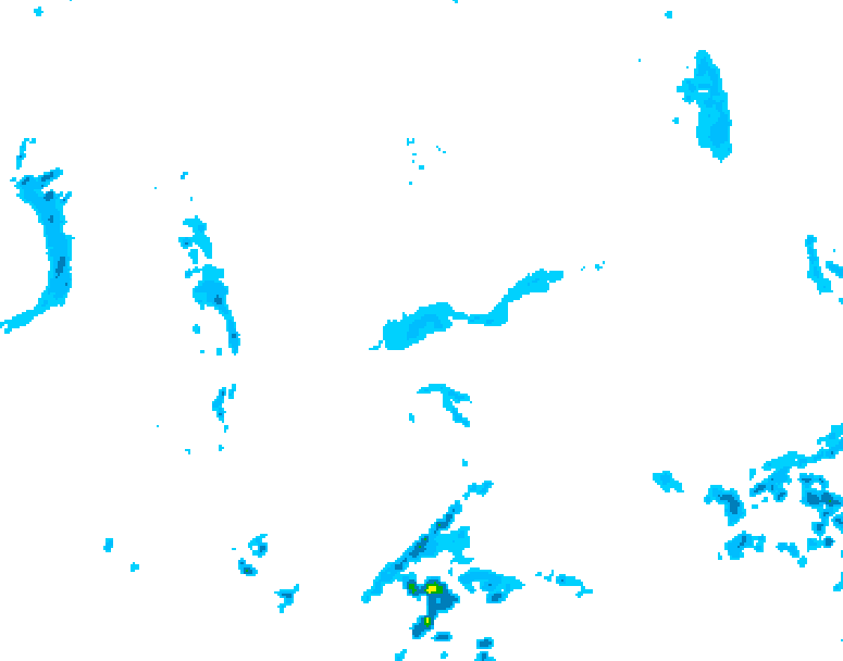 GDPS precipitation 240 hour forecast chart for Canada based on 2026/04/21 0000Z data