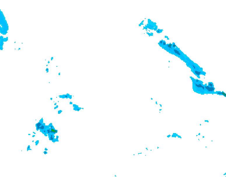 GDPS precipitation 024 hour forecast chart for Canada based on 2026/04/21 1200Z data