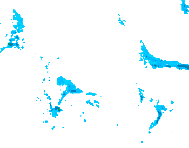 GDPS precipitation 042 hour forecast chart for Canada based on 2026/04/21 1200Z data