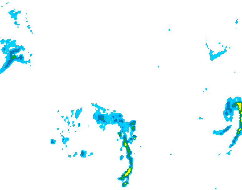GDPS precipitation 066 hour forecast chart for Canada based on 2026/04/21 1200Z data
