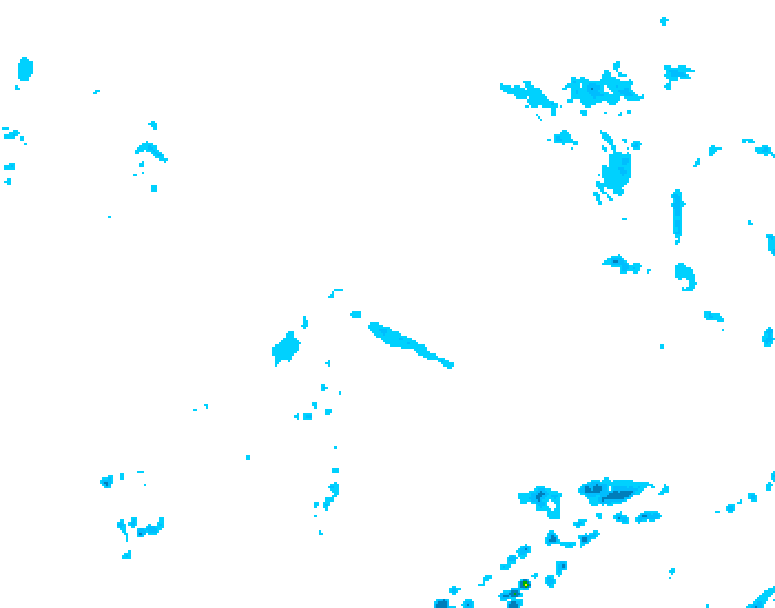 GDPS precipitation 108 hour forecast chart for Canada based on 2026/04/21 1200Z data